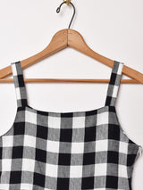 Emerald Motel ギンガムチェック キャミソールワンピース