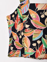 Emerald Motel リーフ柄 ビスチェ