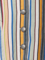 Emerald Motel マルチストライプ ビスチェ