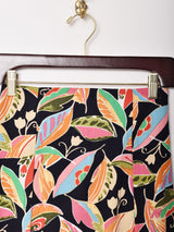 Emerald Motel リーフ柄 マーメイドスカート