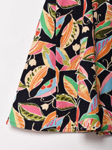 Emerald Motel リーフ柄 マーメイドスカート