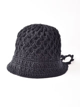 【2色展開】リボン クロシェハット