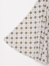 Emerald Motel モノグラム柄 サーキュラースカート