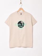 【2色展開】 ロゴプリント Tシャツ「8Ball」