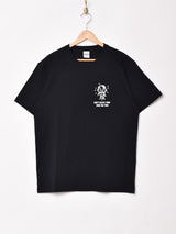 【2色展開】 両面プリント Tシャツ 「4eyes Man」