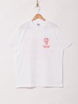 【2色展開】 両面プリント Tシャツ 「4eyes Man」