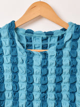 【4色展開】Meridian 半袖 ポップコーン トップス