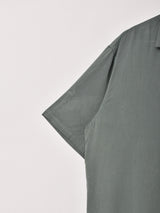 【3色展開】Backers 刺繍 半袖オープンカラーシャツ 「Redondo」