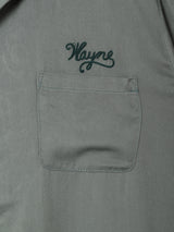 【3色展開】Backers 刺繍 半袖オープンカラーシャツ 「Redondo」