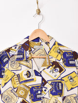 Emerald Motel オープンカラー 半袖 クロップドシャツ