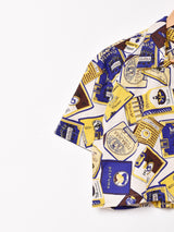 Emerald Motel オープンカラー 半袖 クロップドシャツ