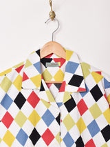 Emerald Motel オープンカラー 半袖 クロップドシャツ