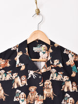 Emerald Motel オープンカラー 半袖 クロップドシャツ