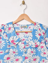 【2色展開】Emerald Motel フリルカラー 半袖 クロップドブラウス