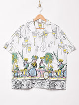 【3色展開】Backers 総柄 ハワイアンシャツ