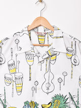 【3色展開】Backers 総柄 ハワイアンシャツ