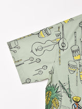 【3色展開】Backers 総柄 ハワイアンシャツ