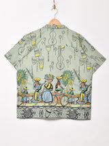 【3色展開】Backers 総柄 ハワイアンシャツ