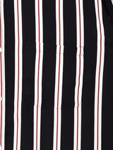 【3色展開】Trombones 半袖 ストライプシャツ