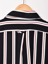 【3色展開】Trombones 半袖 ストライプシャツ