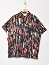 Trombones 総柄 半袖シャツ