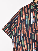 Trombones 総柄 半袖シャツ