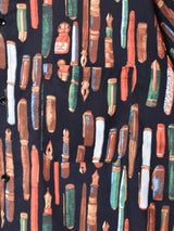 Trombones 総柄 半袖シャツ