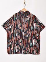 Trombones 総柄 半袖シャツ