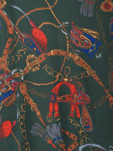 【2色展開】Trombones チェーン 総柄 半袖シャツ