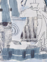 Trombones 壁画 総柄 半袖シャツ