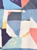 Trombones マルチカラー 総柄 半袖シャツ