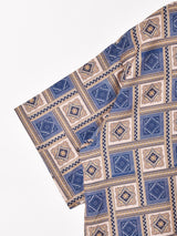 【2色展開】Trombones オリエンタル 総柄 半袖シャツ