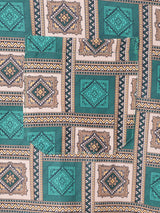 【2色展開】Trombones オリエンタル 総柄 半袖シャツ