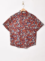 【3色展開】Backers 花柄 半袖シャツ
