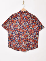 【3色展開】Backers 花柄 半袖シャツ