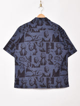 【2色展開】TEMPTATION マリリンモンロー 半袖 開襟シャツ