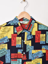 【2色展開】Backers 総柄 半袖シャツ