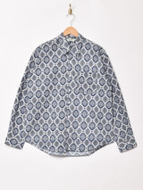 Backers ダマスク柄 長袖シャツ