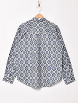 Backers ダマスク柄 長袖シャツ