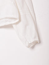 7分袖 クロップドブラウス