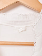 7分袖 クロップドブラウス