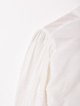 7分袖 クロップドブラウス