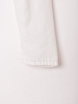 フロントボタン クロップドブラウス