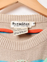 デザイン コットン セーター