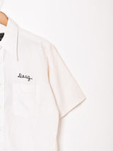 70's アメリカ製 J .C.Penny 刺繍 半袖 シャツ