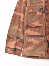 後染め U.S.ARMY ウッドランドカモジャケット