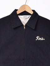 【3色展開】Backers タイガー刺繍 ジップジャケット