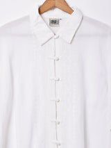 チャイナ風デザイン 半袖ブラウス