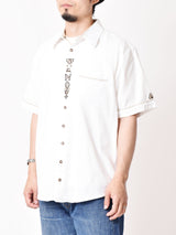 アニマル刺繍 ショートスリーブチロルシャツ