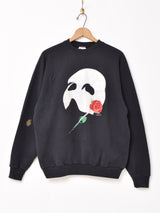 アメリカ製 オペラ座の怪人 プリント スウェットシャツ